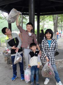 pick up with students